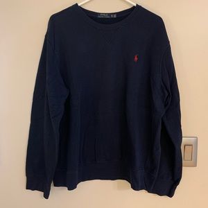 Men’s XL Polo Ralph Lauren Sweater Navy blue Crewneck